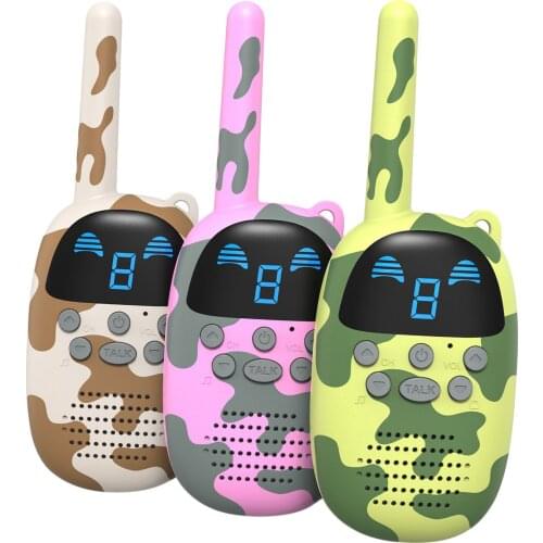 3pcs 1-3Mile Walkie Talkies Set | Delivers Transmission with 1-3 Mile Communication Range, Flexible Safety Antenna