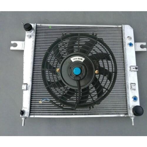 New Aluminum Radiator + FAN For Jeep Cherokee Liberty KJ 3.7L V6 2001-2008 2002 2003 2004 2005 2006 2007 AT MT SUV