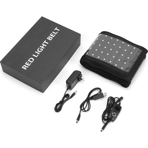 New LED Red Light Therapy Belt Pain Relief Near Infrared Laser 660nm 850nm Lipo Laser Belt 360 For Weight Loss Back Shoulder