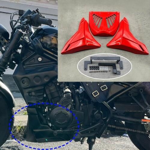 CMX500 Motorcycle Fairing Cover Side Under Belly Pan Protector MOTOR Panel Engine Guard For HONDA Rebel CMX 500 2017 2018 2019 2