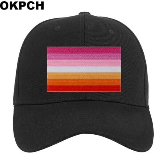 LGBT Lesbian Pride Baseball Cap Men/Woman Tactical Army Cotton Military Hat US Unisex Hip Hop Hat Sport Golf Caps Outdoor Hats