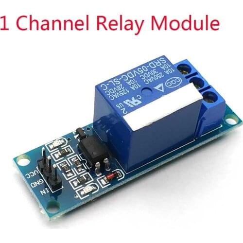 1 Channel 5V 12V Relay Module With Optical Coupling Isolation Relay MCU Expansion Board Low Level Trigger