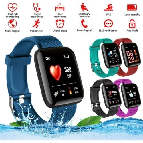 Smart Watch D13 Smartband Waterproof Sports Smart Bracelet Men Women Heart Rate Fitness Tracker Smart Band for Apple iPhone 12