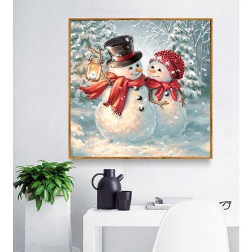 Snowman,Diamond painting,Christmas,Full,Diamond Embroidery,Round/Square,Cross Stitch,Needlework,DIY,5D,Mosaic,Gift,Home Decor