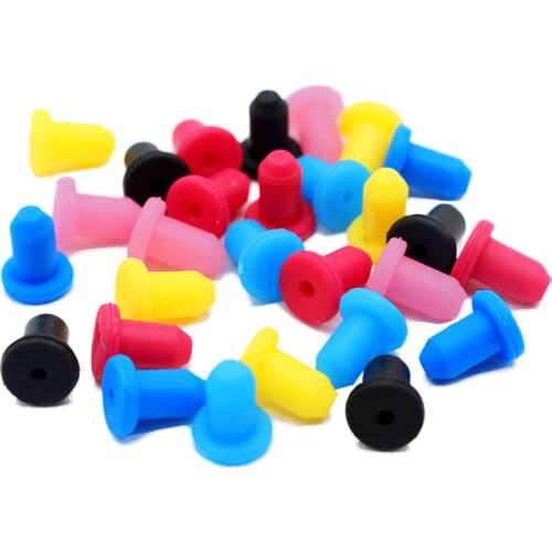 Universal refit printer Modified ink supply plastic cement silica gel seal ring Vent plug Plastic Elbows Ink cartridge spare