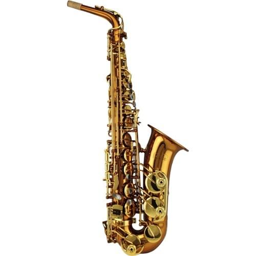 High grade Coffee Gold lacquer Alto Saxophone