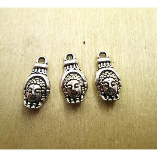 10 pcs 18*10mmBuddha Hand Charms ,Buddha Jewelry, Yoga Jewelry Diy Supplies DIY necklace/ bracelets charms antique silver tone
