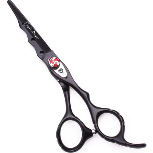 2Pcs / 1 Set 6" Purple Dragon JP Stainless Hair Cutting Scissors Professional Haircut Scissors Thinning Shears 1019# Set of Tool