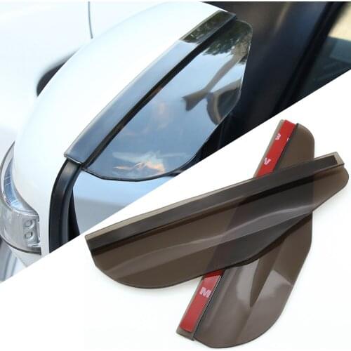 2PCS Car Styling Rearview mirror rain eyebrow for Mazda 2 3 5 6 CX-3 CX-4 CX-5 CX5 CX-7 CX-9 Atenza Axela