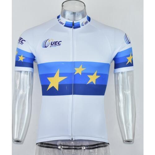 2018 White Blue New Team Cycling Jersey Customized Road Mountain Race Top max storm 4 Pockets