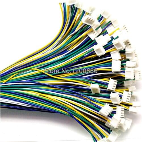 24AWG JST XH2.54 Connector Wire Cable 30cm Length 4P