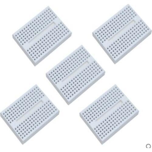 5pcs 170 Tie-points Solderless Prototype Breadboard for Ardu
