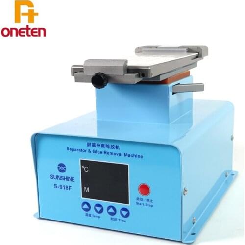 SUNSHINE Separator Glue Removal Machine S-918F For Curved phone screen separation LCD screen splitter Heater phone repair tools