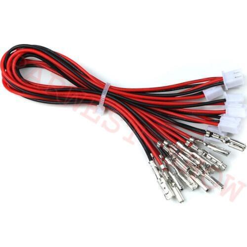 20pcs/lot Arcade push button 2 pin 2.8mm terminal cable for 28mm LED illuminated push buttons/4.8mm terminal wire harness