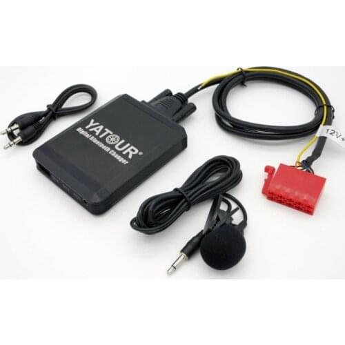 Bluetooth USB AUX Aux For Mercede Benz 10 Pin 1994-1998 w140 w202 w210 Stereo CD RADIO