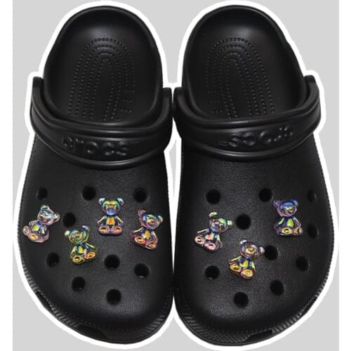 Cute Croc Charms Ins Charms for Crocs DIY Cartoon Shoe Charms Vintage Croc Accessories Decoration Fit Croc JIBZ Kids Gifts