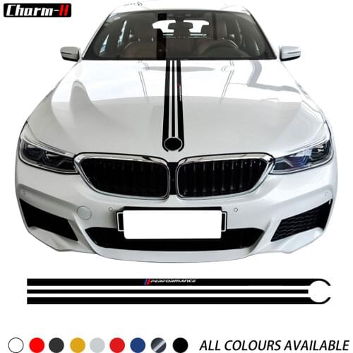 Car Hood Sticker M Performance Engine Cover Bonnet Decal For BMW 6 Series GT G32