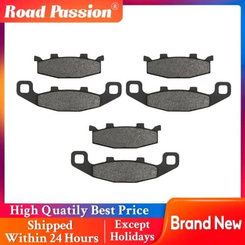 Road Passion Motorcycle Front Brake Pads For KAWASAKI ZR750 C Zephyr ZX750 F Ninja ZX1000 ZX10 GPX600R ZX600C GPX750R FA129