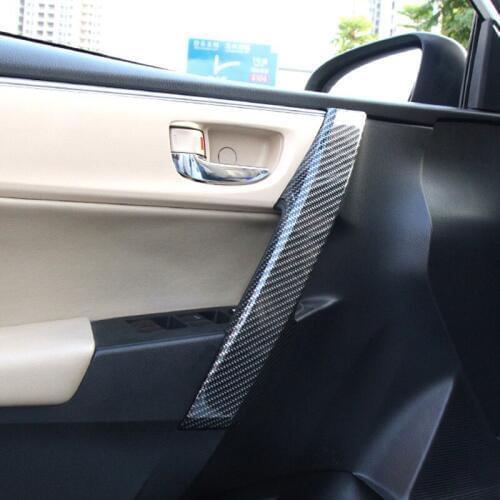 Fit For Corolla Levin 2014 2015 2016 Car ABS Chrome Interior Door Handle Cover Protector Sticker Trim Decoration