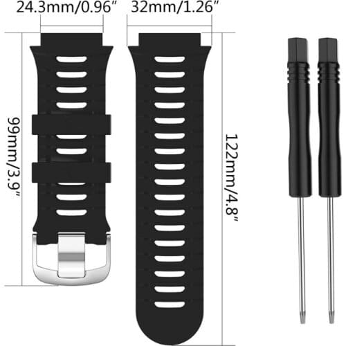 Suitable for Forerunner 920xt Smart Watch Silicone Replacement Wristband R2LB