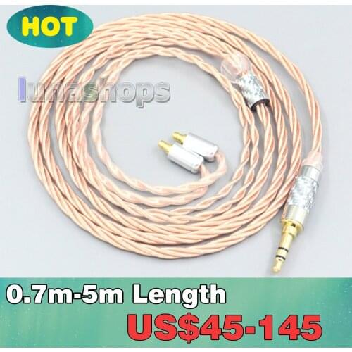 Silver Plated OCC Shielding Coaxial Earphone Cable For Sennheiser IE400 IE500 Pro LN007162