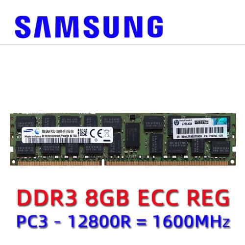 Samsung DDR3 4GB 8GB 16GB 32GB ecc reg server memory 1333 1600 1866MHz DIMM RAM supports X79 LGA 2011 motherboard 14900 12800