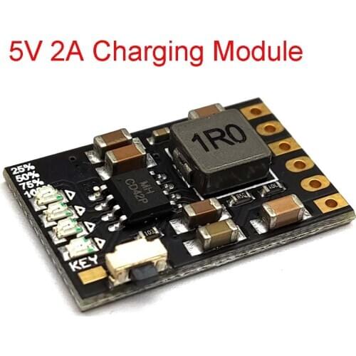 2A 5V Charge Discharge Integrated 3.7V 4.2V Lithium Battery Boost Mobile Power Protection Diy Electronic PCB Board Module