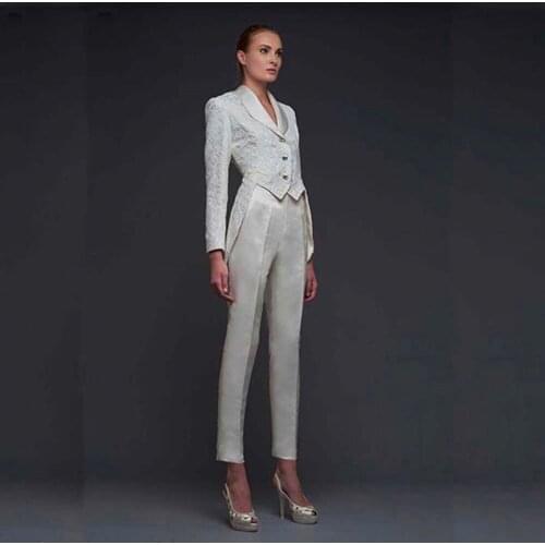 Women Pant Suits Ladies Suit Custom Made Formal Business Office Tuxedo Jacket+Pants Suits Female Office Uniform