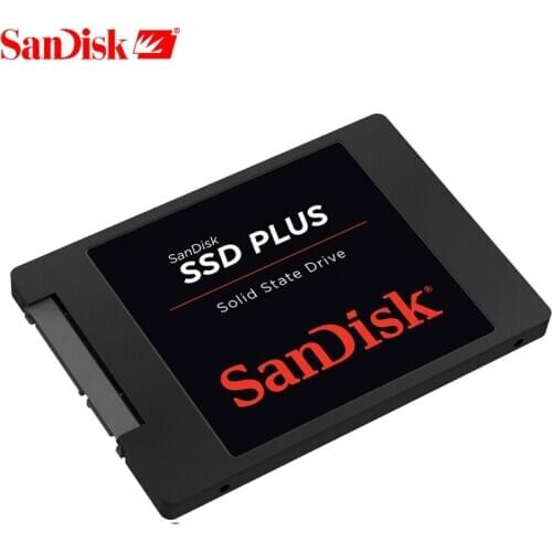 Sandisk 120GB SSD Plus Hard Disk SATA III 2.5" 240GB Internal Solid State Drive 480GB 1TB 2TB laptop notebook solid state disk