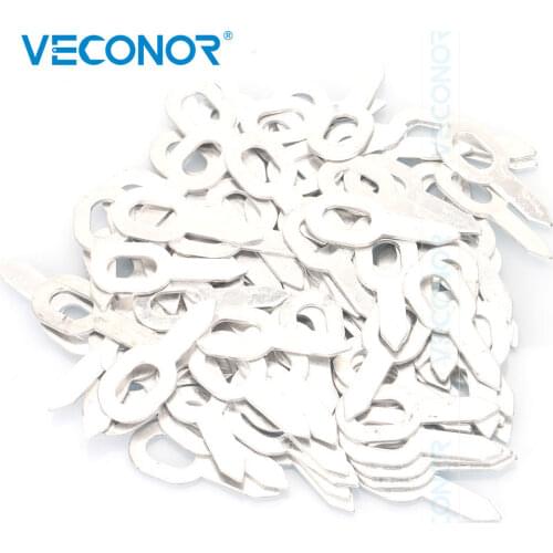 100Pcs Aluminum Material Dent Pulling Straight Washer For Spot Welder Panel Pulling Washer Spot Welding Machine Consumables