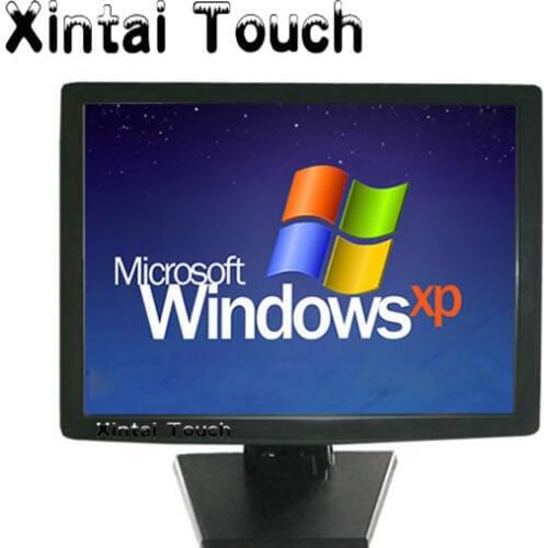 18.5 inch desktop touch screen led monitor with 5 wires resistive touch brand new screen panel 16:9 1366x768