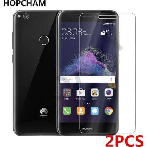 2pcs Protective glass on the For huawei p9 lite p9lite mini plus p 9 tempered glas screen protector Case tremp safety film light