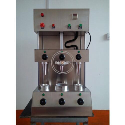 2019 popular one umbrella and two cones pizza cone machine stainless steel pizza machine commercial pizza maker