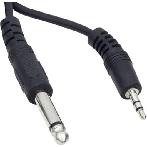 3.5 MM STEREO MALE/6.3 MM MONO MALE 1 METRE CABLE (INTERMEDIATE CABLE)