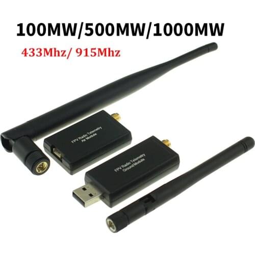 3DR Radio Telemetry 100MW 500MW 915Mhz 433Mhz Air and Ground Data Transmit Module For APM 2.6 2.8 Pixhawk Flight Control