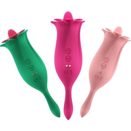 7 Frequency Women G-Spot Vibrator Tongue Licking Massager Stimulation USB Rechargeable Adult ex Toy for Couples