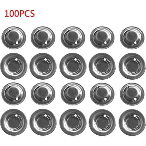 100Pcs/bag 18650 Lithium Battery Spot Welding Tip Cap Flat Head to Tip Cap Cover T8DA