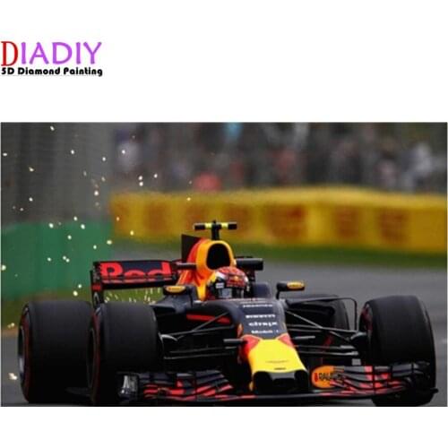 Diamond Painting Full Drill Racing F1 Diamond Embroidery Rhinestones Painting Cross Stitch Diamond Mosaic Gift