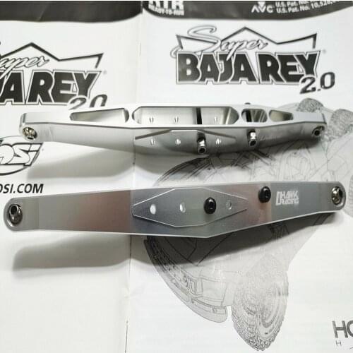 Dhawk CNC Aluminum Rear Trailing Arm (2) For Losi 1/6 Super Baja Rey 2.0 LOS254067