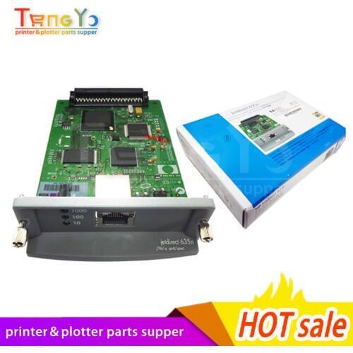 JetDirect 635N J7961G Free shipping 90% new original Ethernet Internal Print Server Network Card and DesignJet Plotter Printer