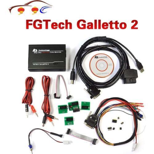 A Quality FG TECH V54 FGTech Galletto 2-Master BDM-TriCore-OBD with BDM Adapters for Vehicle Diagnostic Tool Car Scanner LR20