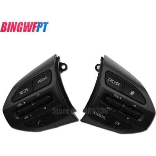 Steering Wheel Button For KIA K5 Buttons Bluetooth Phone Cruise Control Volume channel Remote button switch