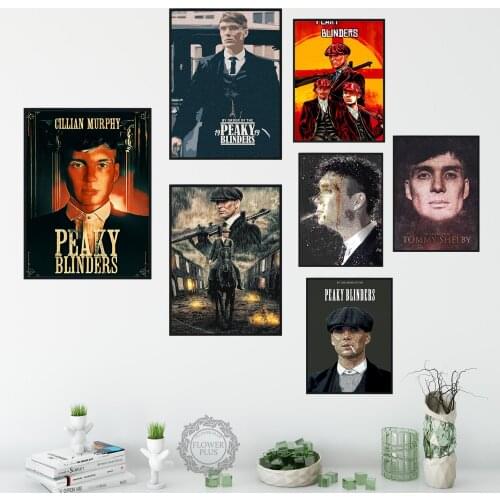 Peaky Blinders Shelby Fan Artwork Wall Art Canvas Painting Poster For Home Decor Posters And Prints Unframed Decorative Pictures