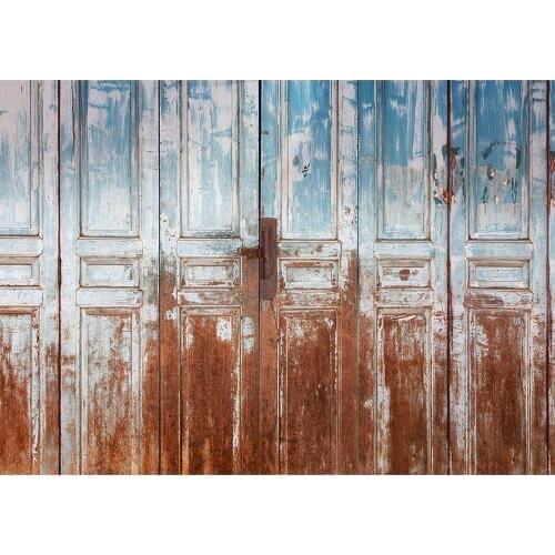 Nostalgia Wooden Door Photography Background Customized Backdrops Photo Studio for Children Baby Toy Pets Portrait Photophone