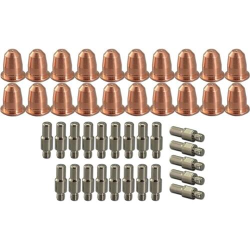 PD0116-08 Plasma Tip 0.8 PR0110 Plasma Electrode Fit Trafimet S45 Plasma Cutter Torch 60pcs