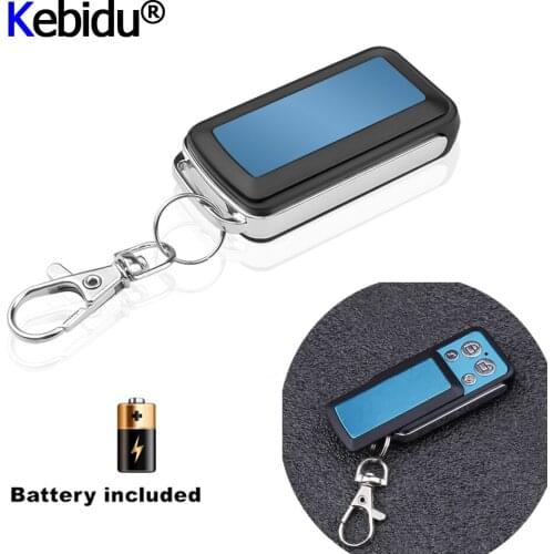Garage Gate Door 433MHZ Remote Control Key Ring Auto Pair Copy Remote Garage Door Opener Remote Controller Duplicator Blue