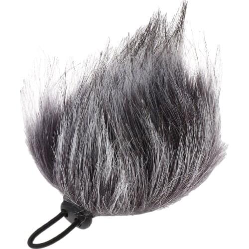 Furry Outdoor Microphone Windscreen Mic Wind Cover for Sony M-10 Digital Recorder