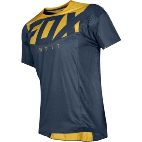 2021 Hpit Fox Motocross Jersey MTB Off Road Mountain Bike Downhill Jersey BMX Fxr Cycling Jersey Enduro Men Mountain Bike
