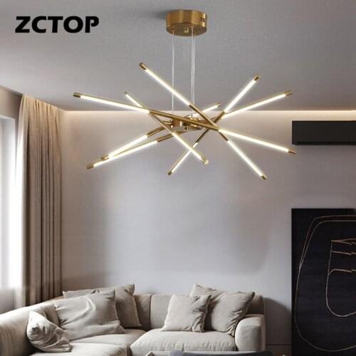 Modern LED Chandeliers for Bedroom Dining Study Loft Living Room Hanging Lamps Indoor Lighting Home Decoration Lusters Lights