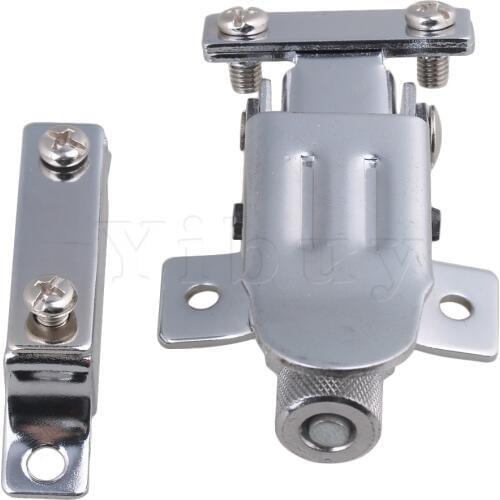 Yibuy 8.5x2.2cm Silver Metal Throw Off Snare Drum Strainer Butt End Drum Set without Screws Type B